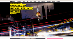 Desktop Screenshot of animalnewyork.com